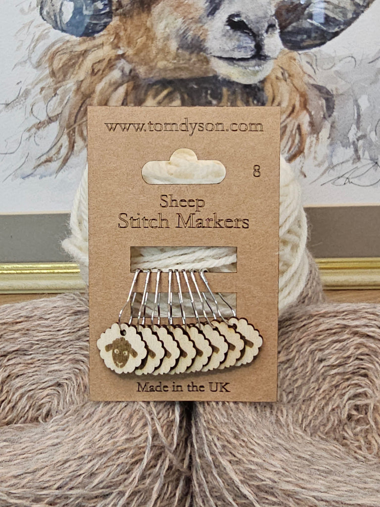 Fully Woolly Sheep Stitch Markers