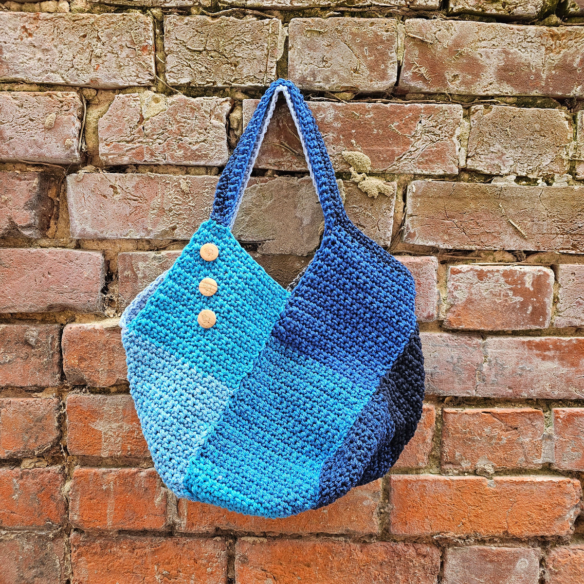 Chainy Cake Rectangle Crochet Bag Pattern Fully Woolly Yarns