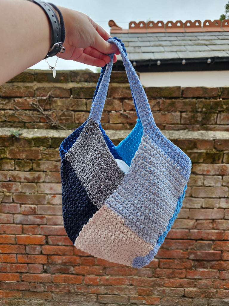 Chainy Cake Rectangle Crochet Bag Pattern