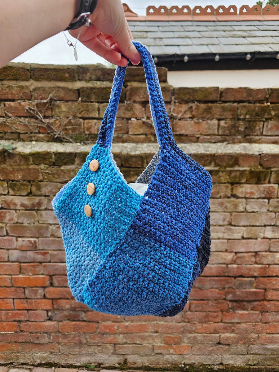 Chainy Cake Rectangle Crochet Bag Pattern Fully Woolly Yarns