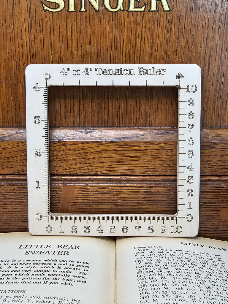 Fully Woolly Swatch Ruler