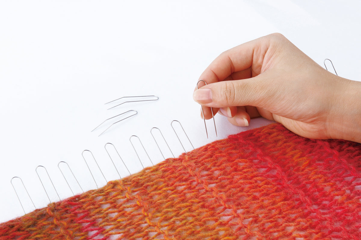 Clover Fork Blocking Pins (3163) Fully Woolly Yarns