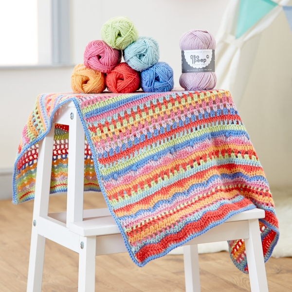 West Yorkshire Spinners - Carousel Crochet Blanket Pattern