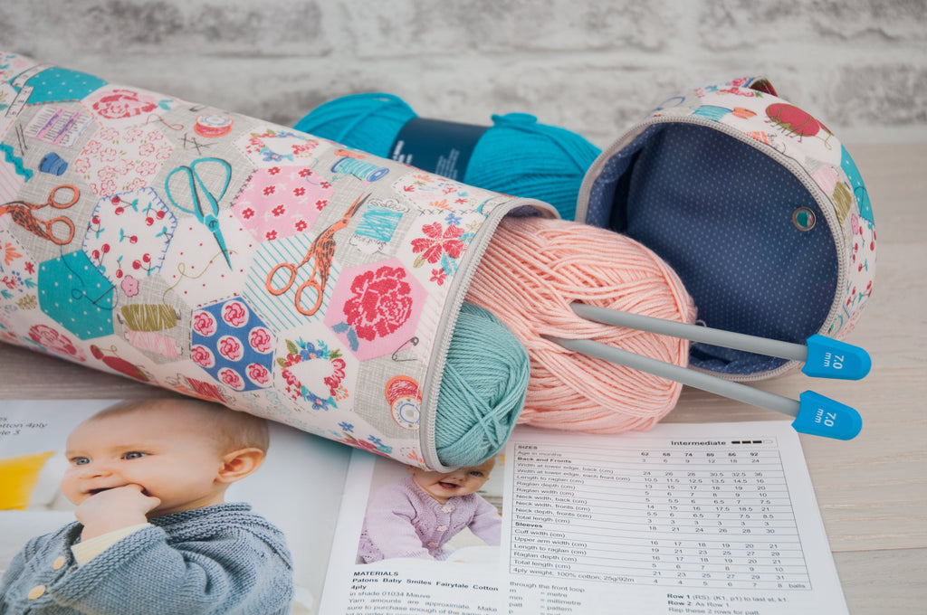 Yarn and Needle Case: Sewing Notions