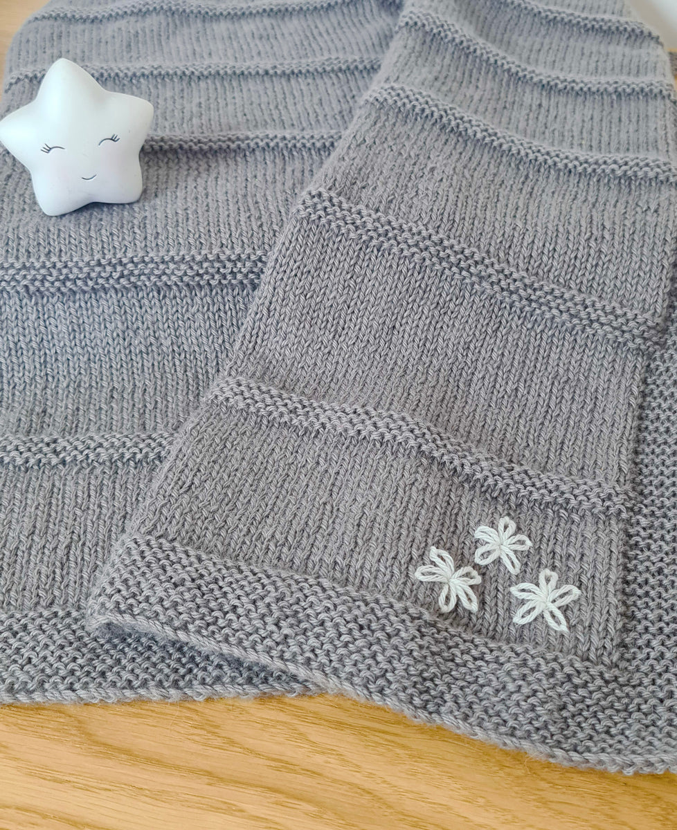 Luxurious Baby Blanket Pattern Fully Woolly Yarns