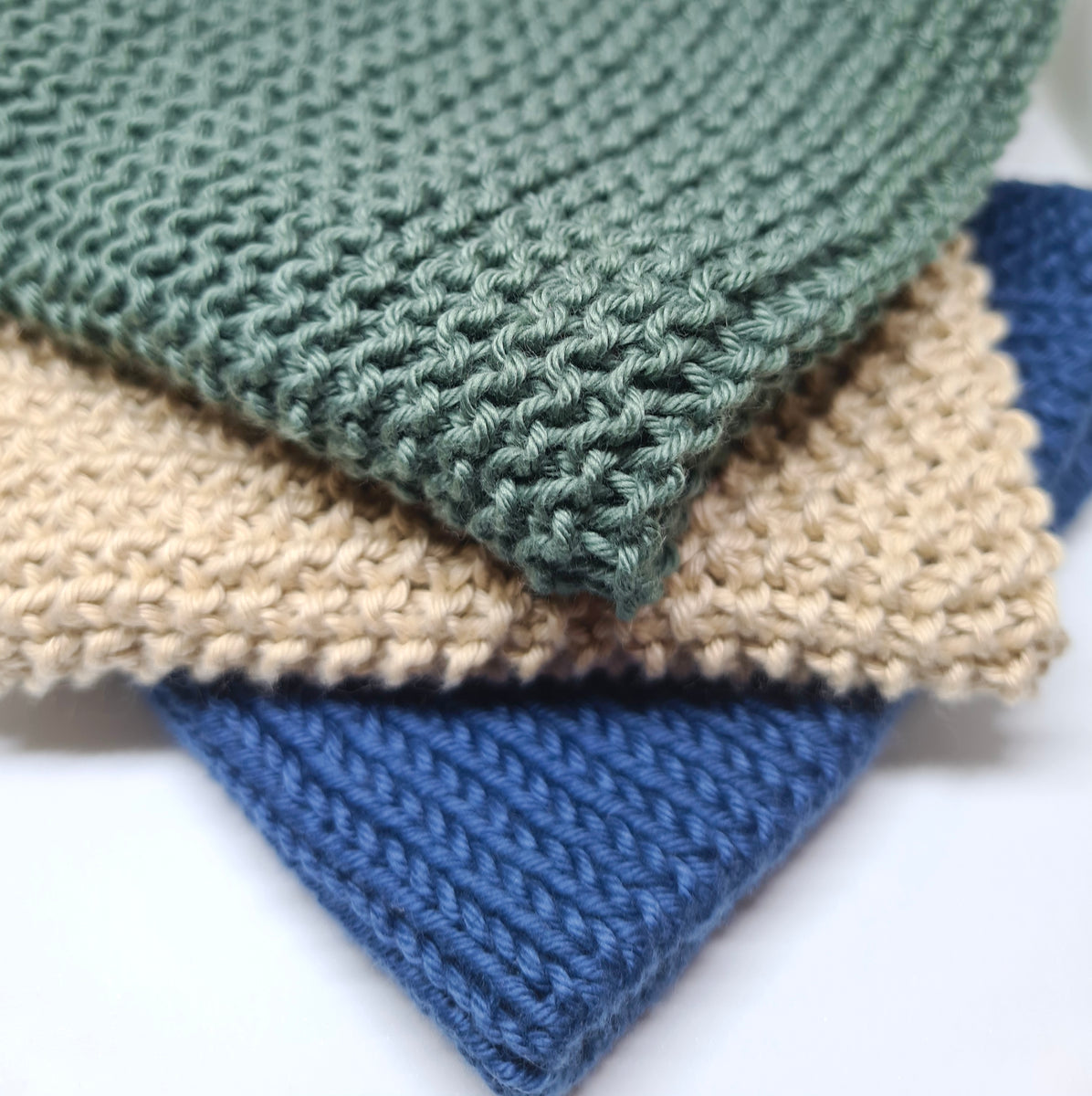 Knitted Dish Cloth Pattern Fully Woolly Yarns