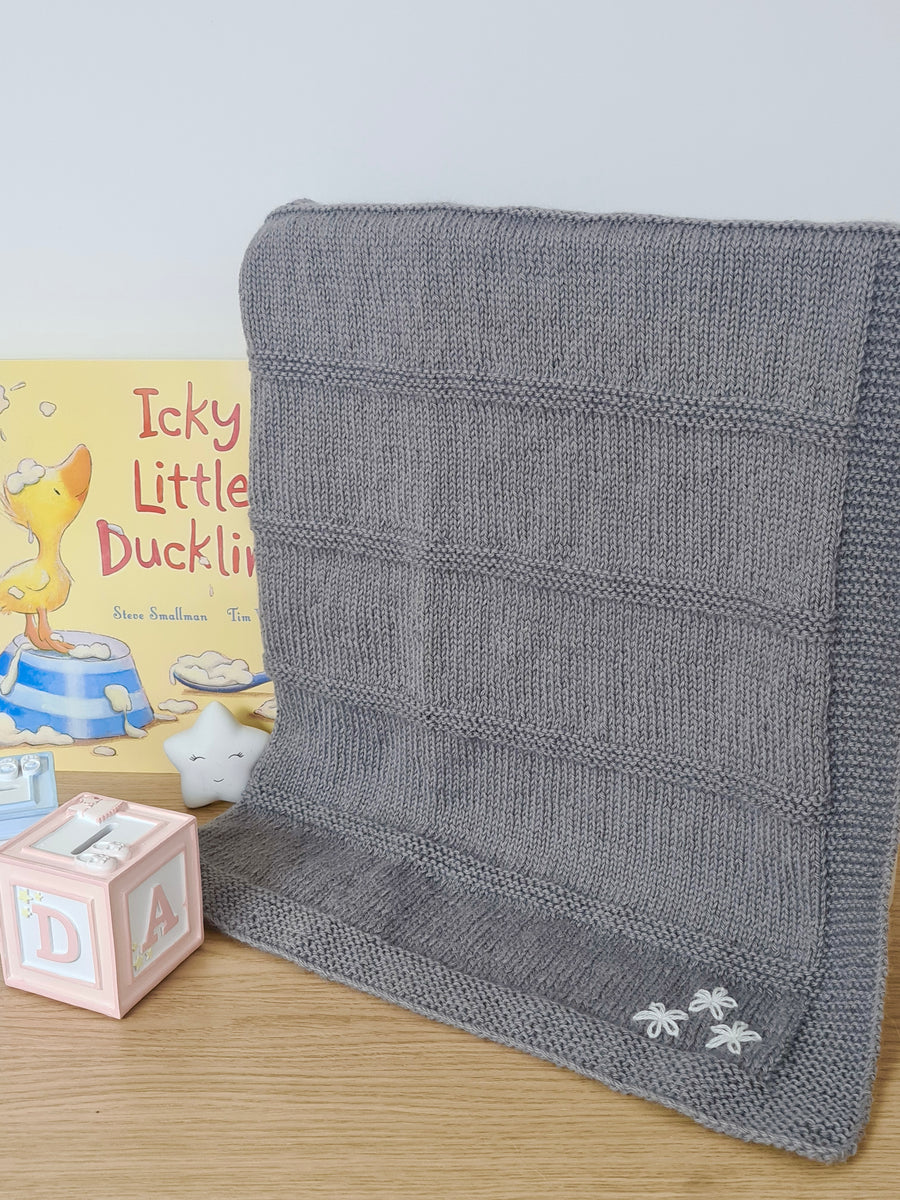 Luxurious Baby Blanket Pattern Fully Woolly Yarns