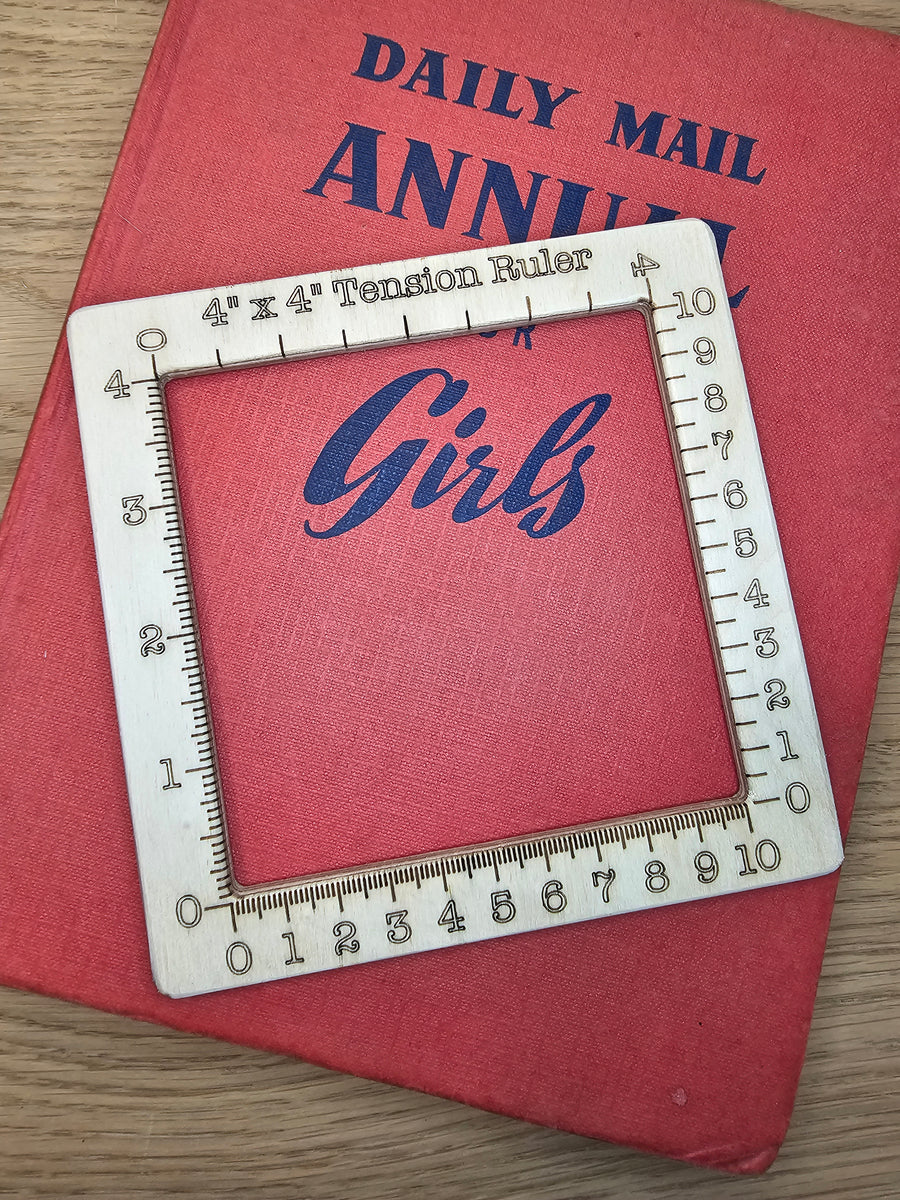 Fully Woolly Swatch Ruler – Fully Woolly Yarns