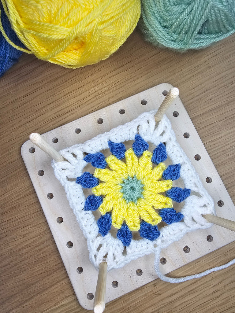 Crochet Workshop - Flower Granny Squares