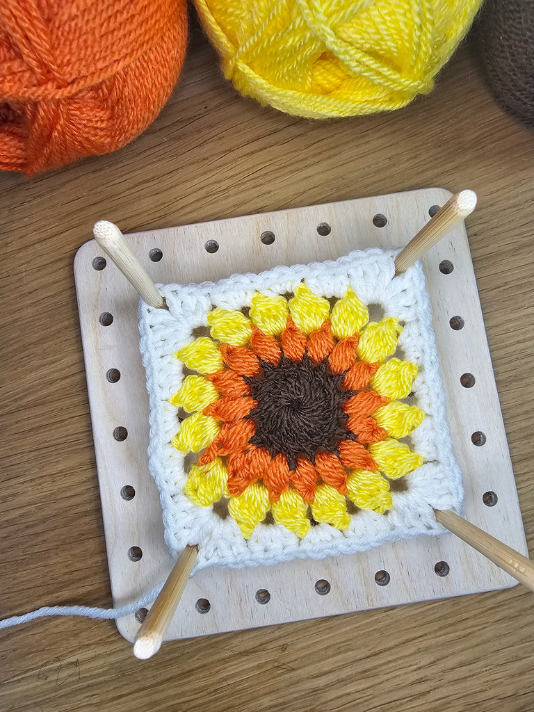 Crochet Workshop - Flower Granny Squares