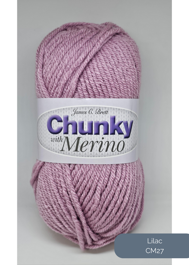 James C. Brett Chunky with Merino