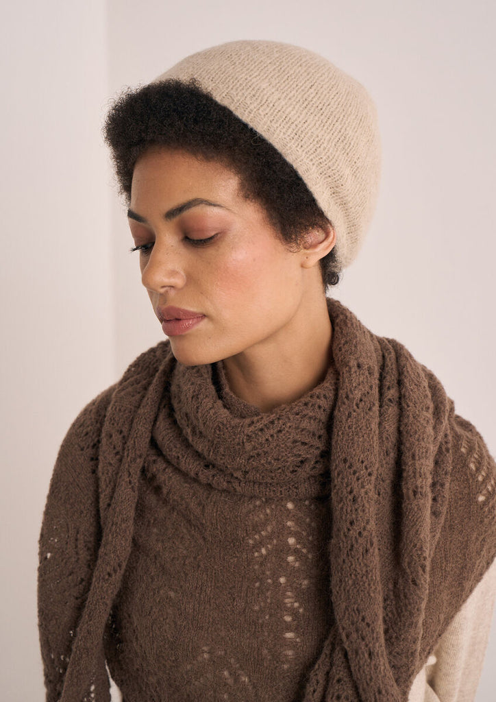 MODE at Rowan - Pier Shawl & Metton Hat