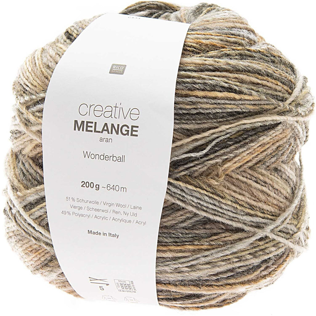 Rico Design Creative Melange Aran - Wonderball
