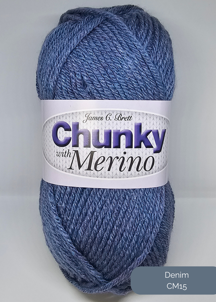 James C. Brett Chunky with Merino