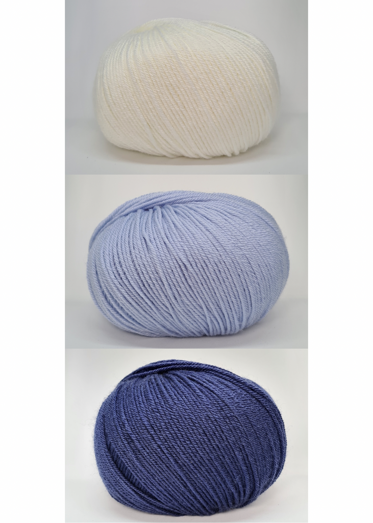 Ripple Baby Blanket Crochet Kit