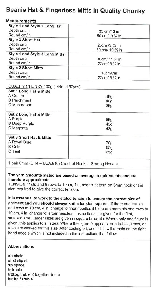 UK Hand Knitting Association - UKHKA 227