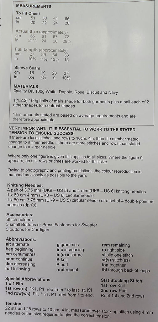 UK Hand Knitting Association - UKHKA 257