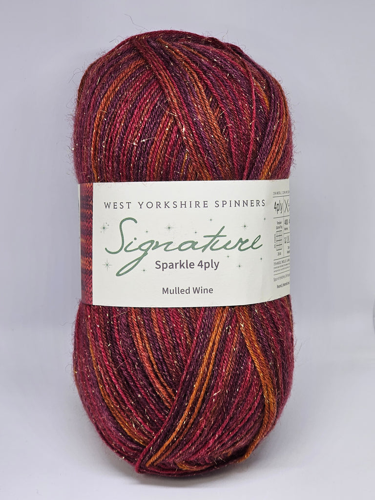 West Yorkshire Spinners - Signature 4ply Sparkle Collection