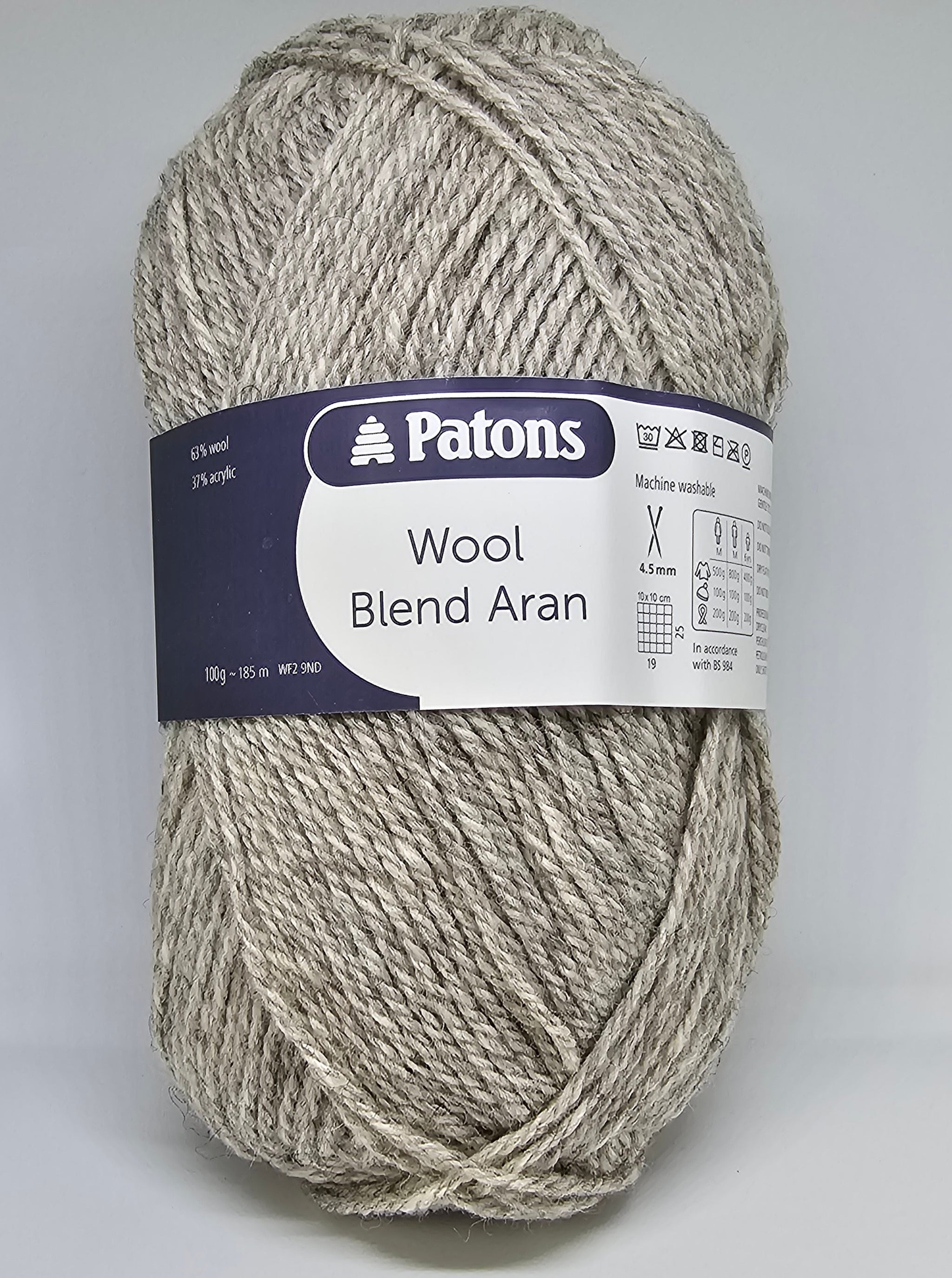 Patons Wool Blend Aran Fully Woolly Yarns