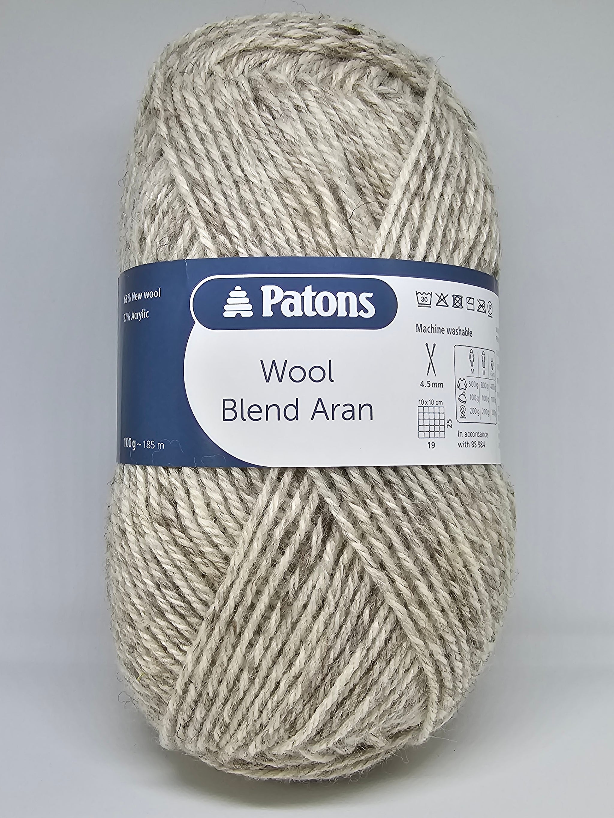 Aran knitting wool 800g best sale